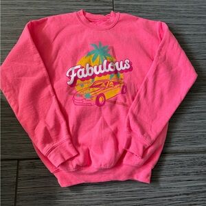 Girls sweatshirt graphic